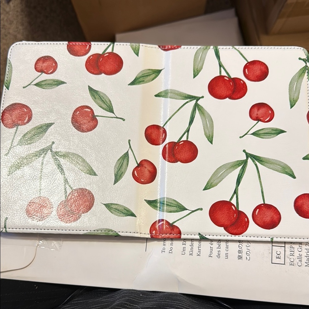 Red and White Tablet Case for Stylish Protection good for gen 11 kindle